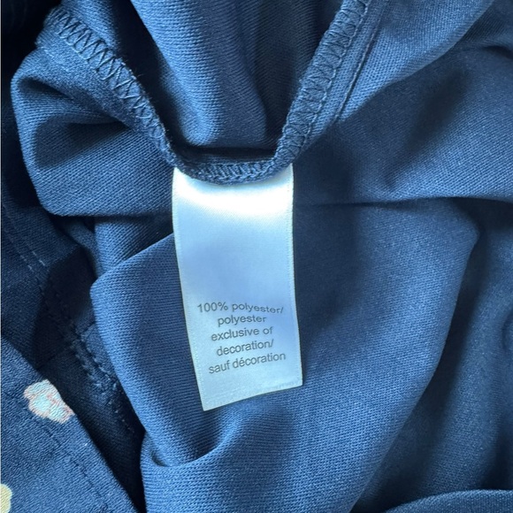 Maurices Blue and Yellow Jumpsuit with Floral Design Size M - Picture 8 of 11